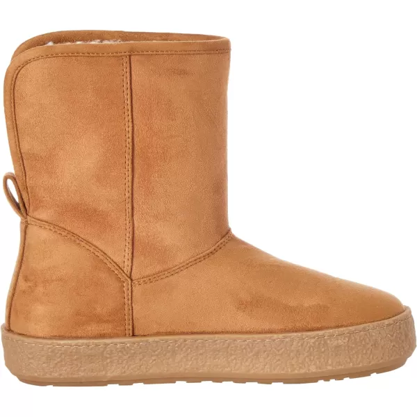 Amazon Essentials Womens Shearling BootTan Microsuede