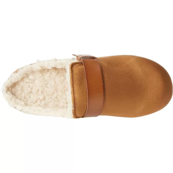 Amazon Essentials Womens Shearling MuleTan Suede