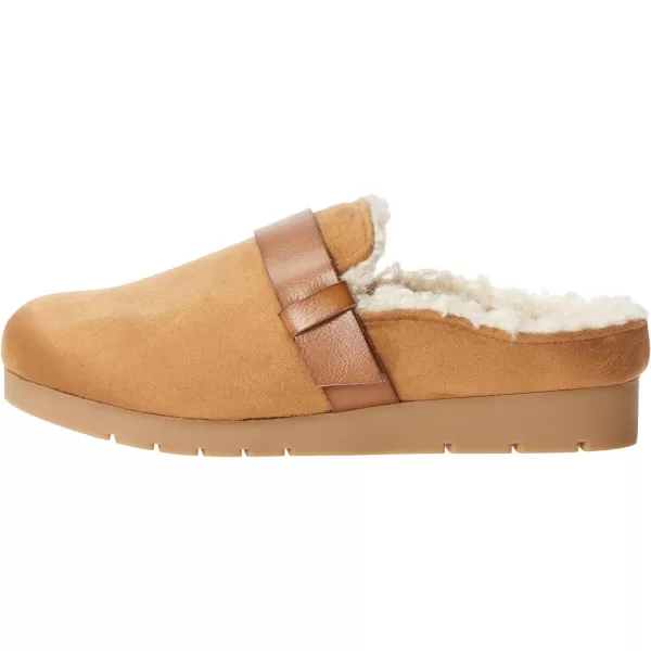 Amazon Essentials Womens Shearling MuleTan Suede