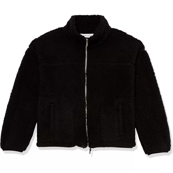 Amazon Essentials Womens Sherpa JacketBlack