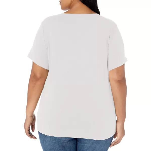 Amazon Essentials Womens ShortSleeve Crewneck TShirtWhite