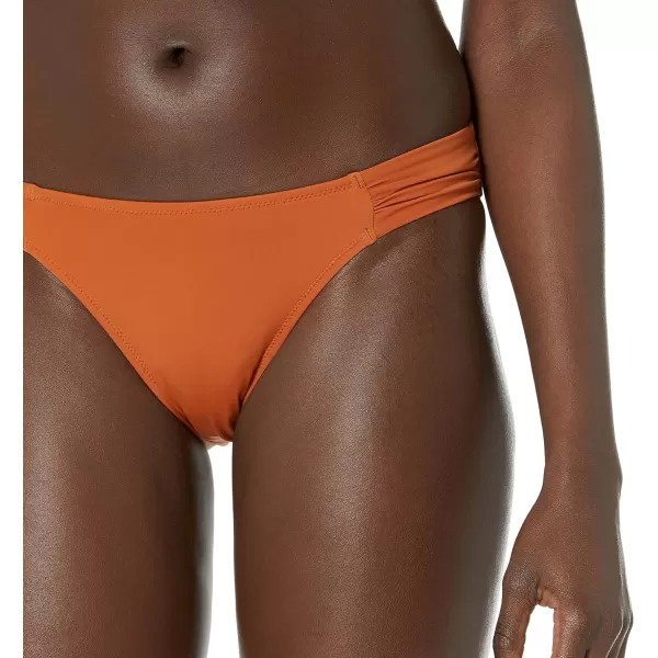 Amazon Essentials Womens Side Tab Bikini Swimsuit BottomTerracotta