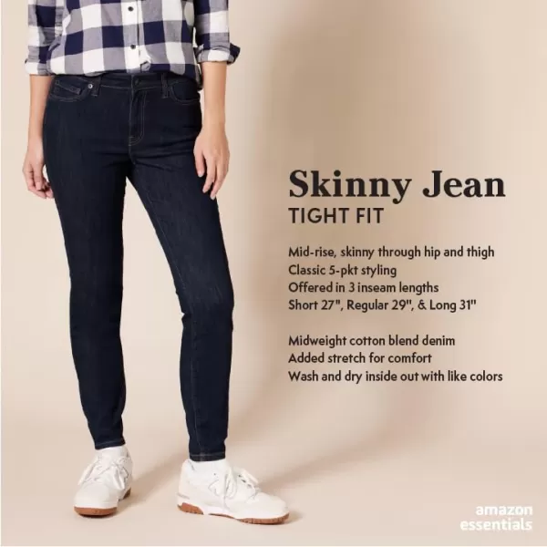 Amazon Essentials Womens Skinny JeanLight Blue