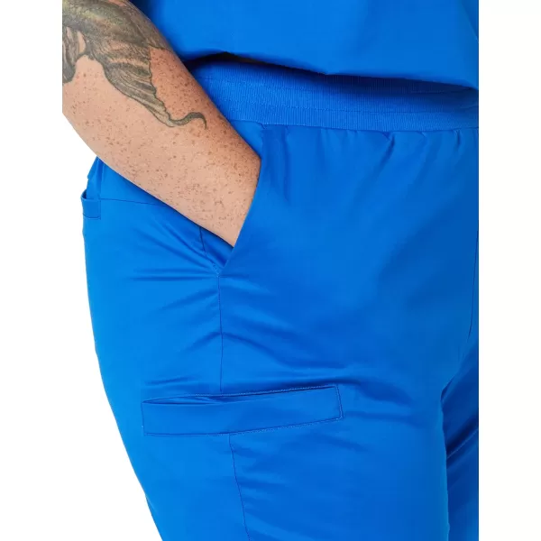 Amazon Essentials Womens Slim Fit Jogger Scrub Pant Available in Plus SizeBlue