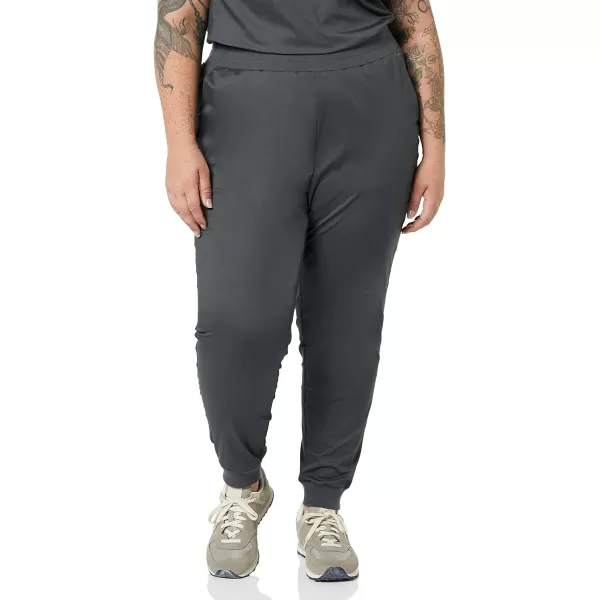 Amazon Essentials Womens Slim Fit Jogger Scrub Pant Available in Plus SizeCharcoal