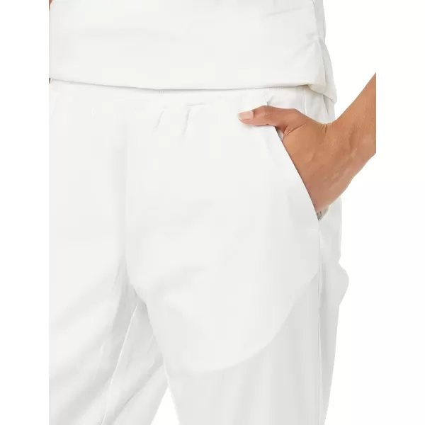 Amazon Essentials Womens Slim Fit Jogger Scrub Pant Available in Plus SizeWhite