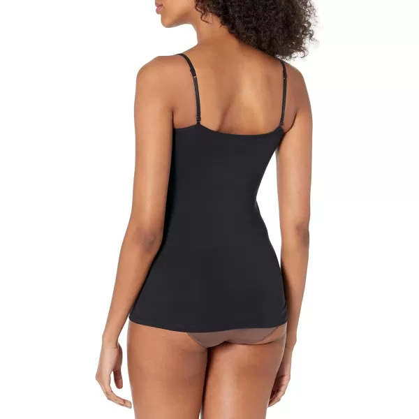 Amazon Essentials Womens SlimFit Camisole Pack of 4Black