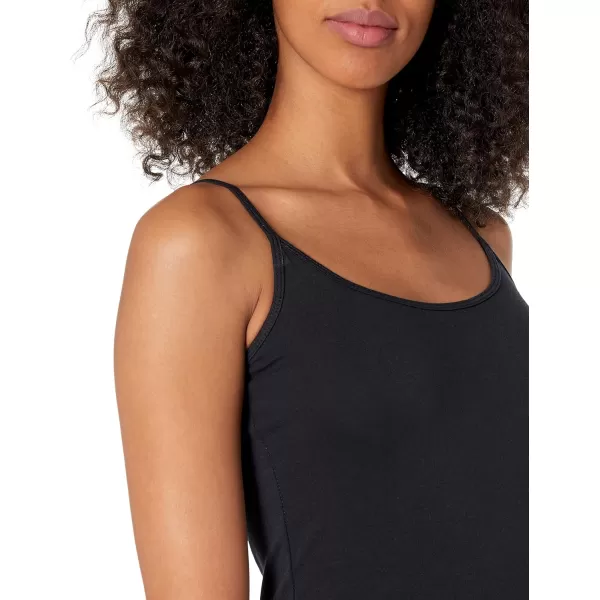 Amazon Essentials Womens SlimFit Camisole Pack of 4Black