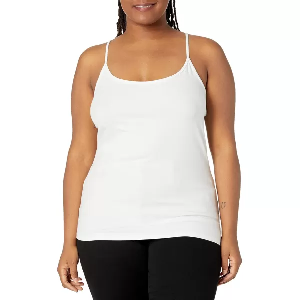 Amazon Essentials Womens SlimFit Camisole Pack of 4BlackWhite