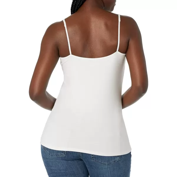 Amazon Essentials Womens SlimFit Camisole Pack of 4White