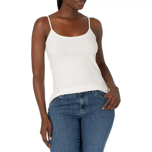 Amazon Essentials Womens SlimFit Camisole Pack of 4White