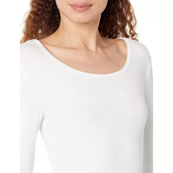 Amazon Essentials Womens SlimFit Scoop Neck Rib Sweater Available in Plus Size Pack of 2NavyWhite