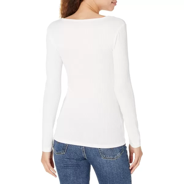 Amazon Essentials Womens SlimFit Scoop Neck Rib Sweater Available in Plus Size Pack of 2NavyWhite