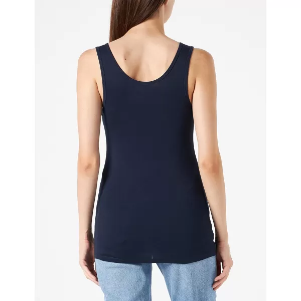 Amazon Essentials Womens SlimFit Tank Pack of 2NavyBlue