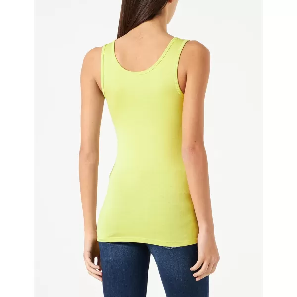 Amazon Essentials Womens SlimFit Tank Pack of 2NavyLime Green