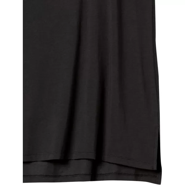 Amazon Essentials Womens Soft Cotton StandardFit Yoga Tank Available in Plus Size Previously Core 10Black