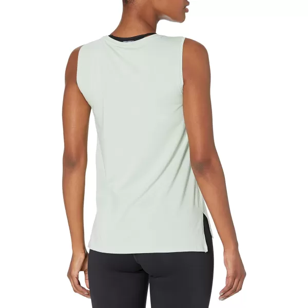 Amazon Essentials Womens Soft Cotton StandardFit Yoga Tank Available in Plus Size Previously Core 10Mint Green