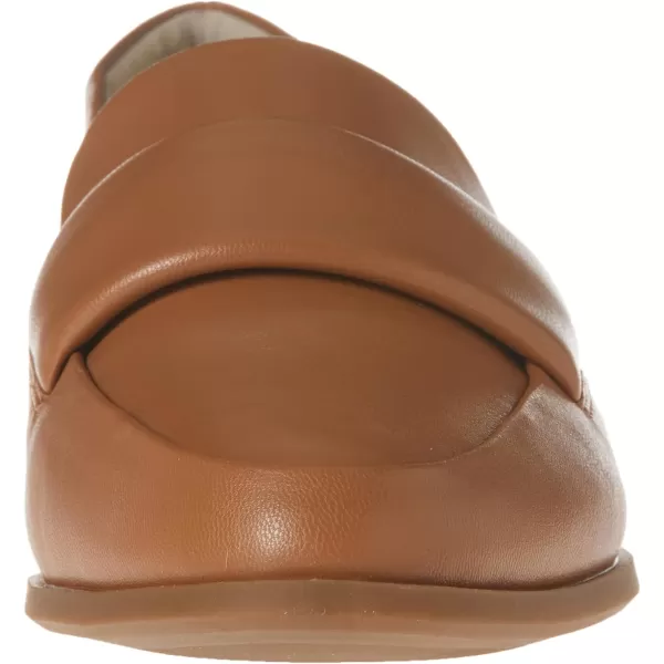 Amazon Essentials Womens Soft Moc Toe LoaferCamel