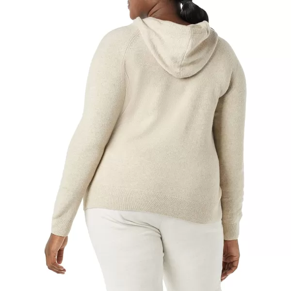 Amazon Essentials Womens Soft Touch Hooded Pullover SweaterBeige