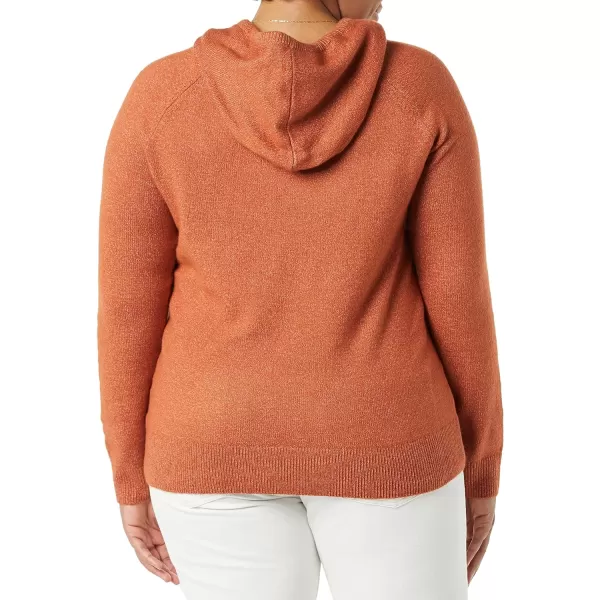 Amazon Essentials Womens Soft Touch Hooded Pullover SweaterCaramel