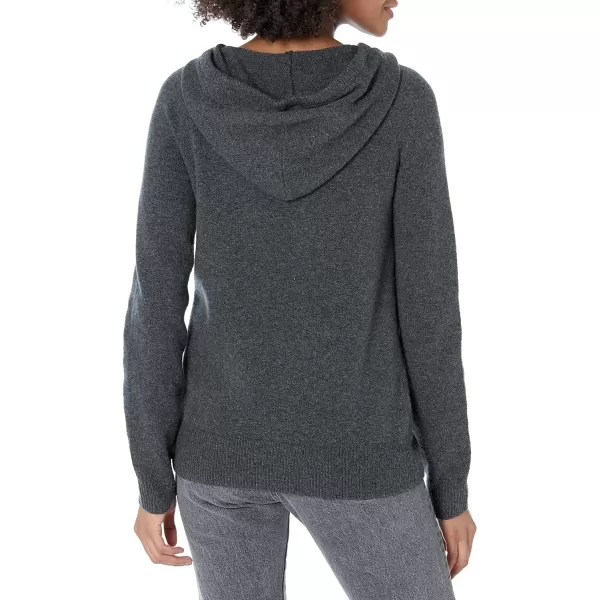 Amazon Essentials Womens Soft Touch Hooded Pullover SweaterCharcoal Heather