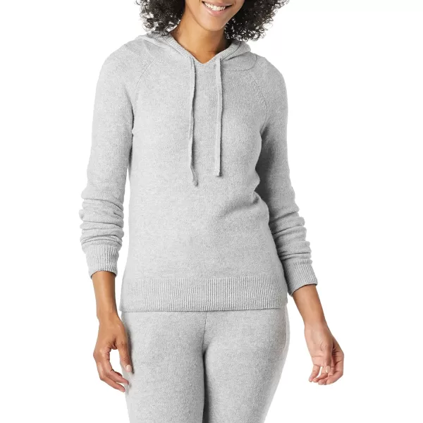 Amazon Essentials Womens Soft Touch Hooded Pullover SweaterGrey Heather