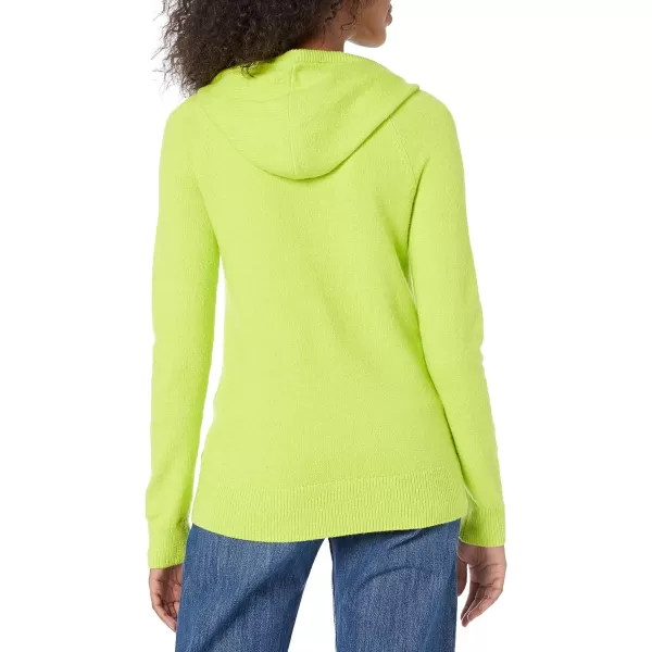 Amazon Essentials Womens Soft Touch Hooded Pullover SweaterLime Green