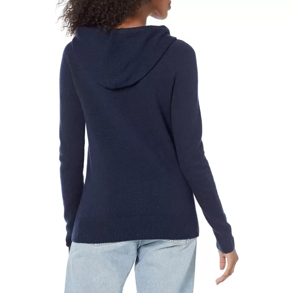 Amazon Essentials Womens Soft Touch Hooded Pullover SweaterNavy