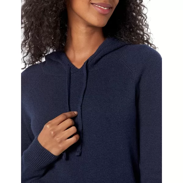 Amazon Essentials Womens Soft Touch Hooded Pullover SweaterNavy