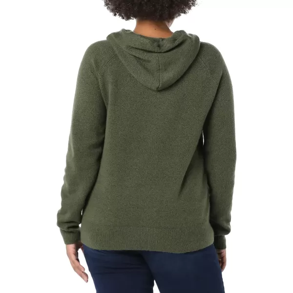 Amazon Essentials Womens Soft Touch Hooded Pullover SweaterOlive