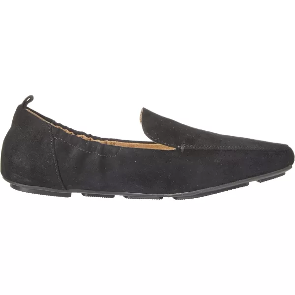 Amazon Essentials Womens Square Toe Soft LoaferBlack Microsuede