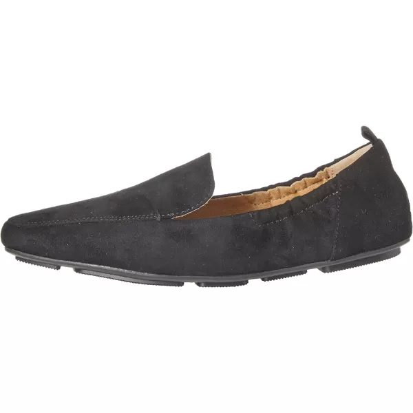 Amazon Essentials Womens Square Toe Soft LoaferBlack Microsuede