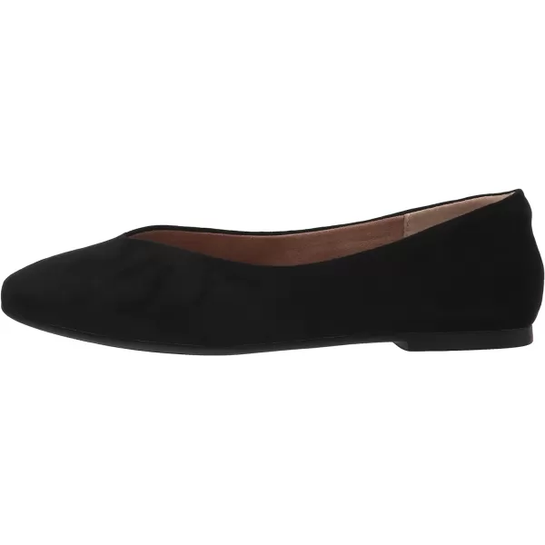 Amazon Essentials Womens SquareToe Ballet FlatBlack