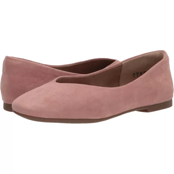 Amazon Essentials Womens SquareToe Ballet FlatBlush