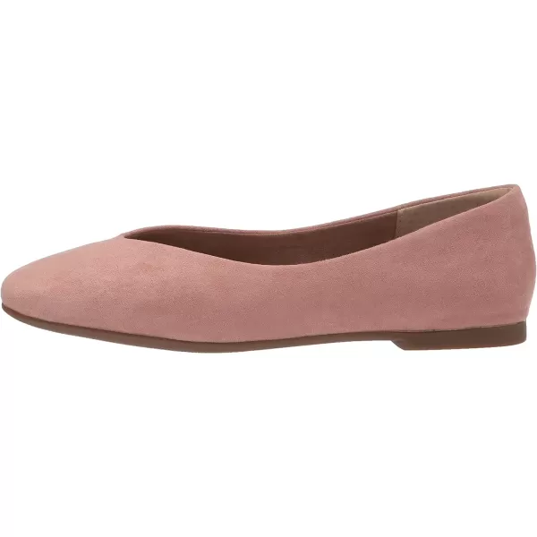 Amazon Essentials Womens SquareToe Ballet FlatBlush