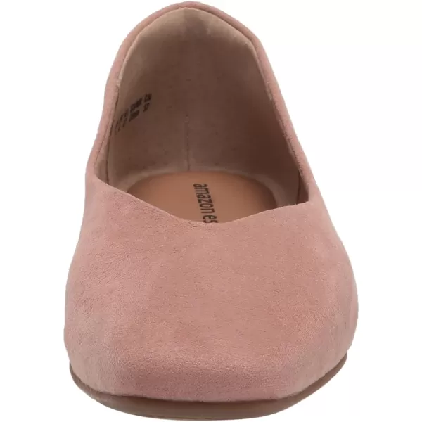 Amazon Essentials Womens SquareToe Ballet FlatBlush