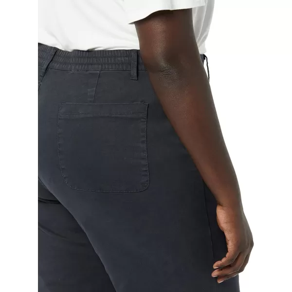 Amazon Essentials Womens Stretch Chino Ankle Length Pant Previously GoodthreadsBlack