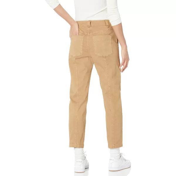 Amazon Essentials Womens Stretch Chino Utility Detail Pant Previously GoodthreadsCamel