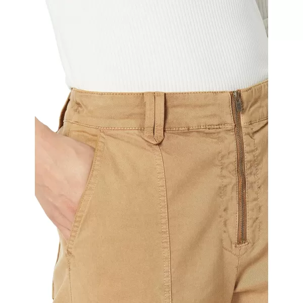 Amazon Essentials Womens Stretch Chino Utility Detail Pant Previously GoodthreadsCamel