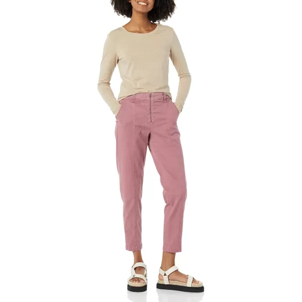 Amazon Essentials Womens Stretch Chino Utility Detail Pant Previously GoodthreadsMauve