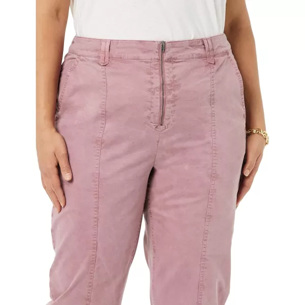 Amazon Essentials Womens Stretch Chino Utility Detail Pant Previously GoodthreadsMauve