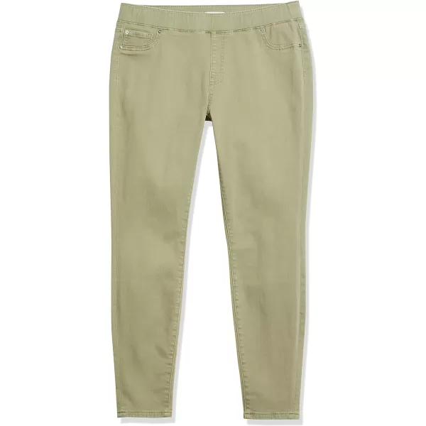 Amazon Essentials Womens Stretch PullOn Jegging Available in Plus SizeLight Sage Green