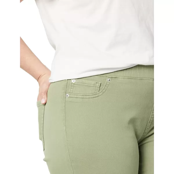 Amazon Essentials Womens Stretch PullOn Jegging Available in Plus SizeLight Sage Green