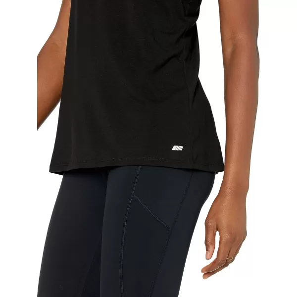 Amazon Essentials Womens Studio Lightweight Keyhole TankBlack