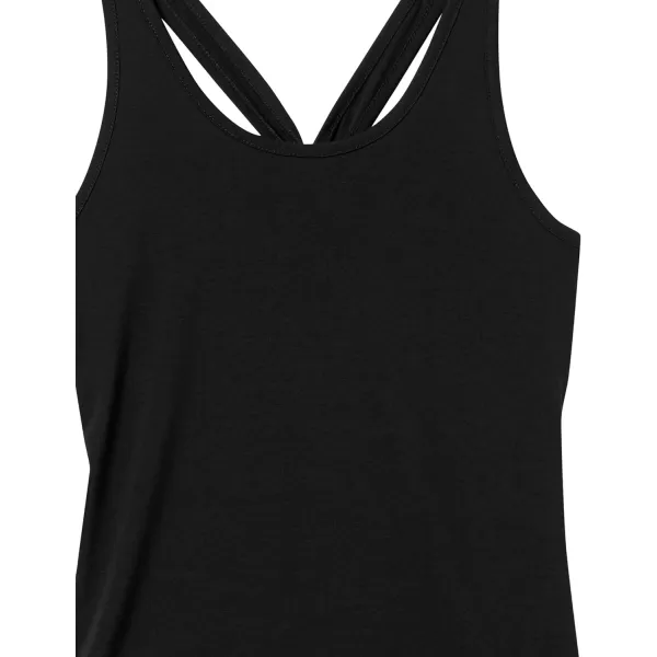 Amazon Essentials Womens Studio Lightweight Keyhole TankBlack