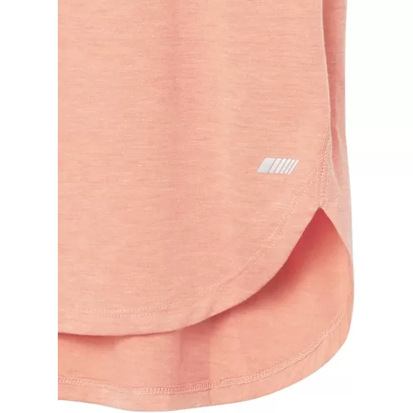 Amazon Essentials Womens Studio RelaxedFit Lightweight Crewneck TShirt Available in Plus Size1 Bright Peach Heather