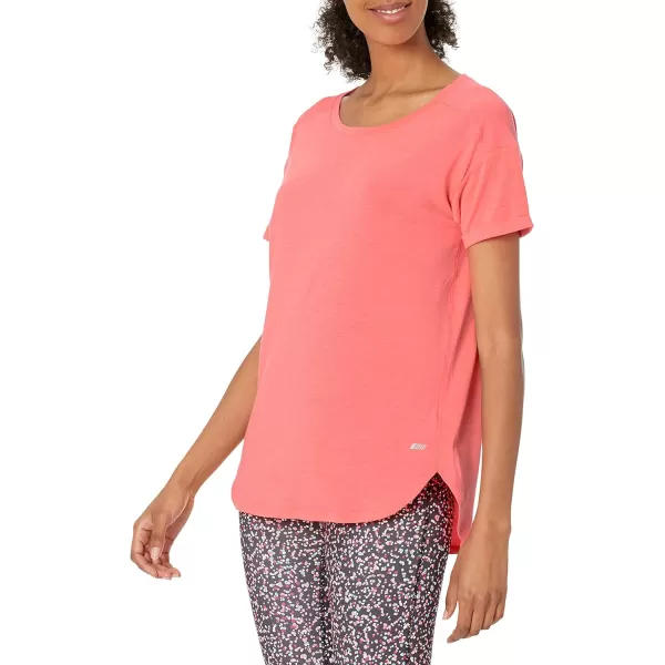 Amazon Essentials Womens Studio RelaxedFit Lightweight Crewneck TShirt Available in Plus Size1 Bright Pink