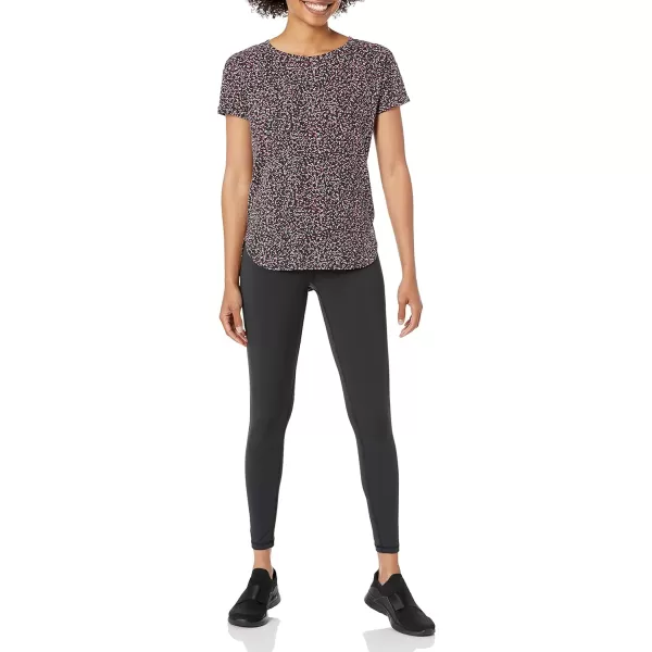 Amazon Essentials Womens Studio RelaxedFit Lightweight Crewneck TShirt Available in Plus Size1 Confetti Print