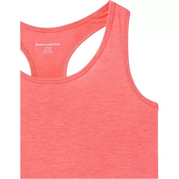 Amazon Essentials Womens Studio RelaxedFit Racerback Tank Multipacks1 Bright Pink