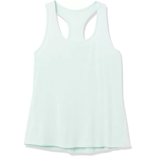 Amazon Essentials Womens Studio RelaxedFit Racerback Tank Multipacks1 Light Blue